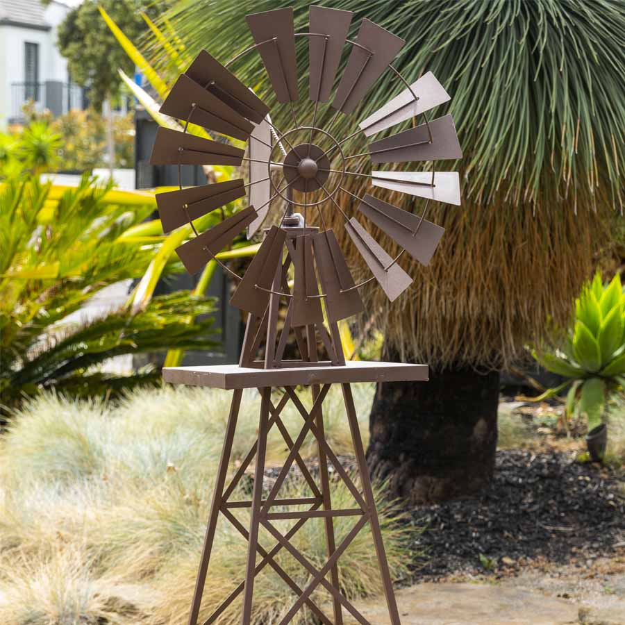 Large Rust Windmill
