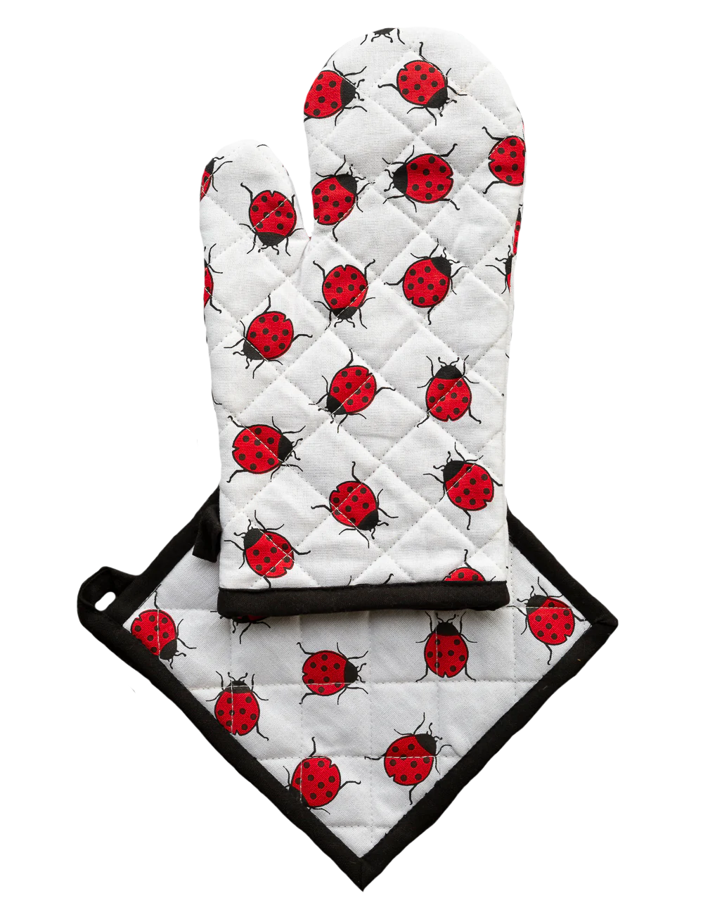 Ladybird - Oven Glove & Pot Holder Set