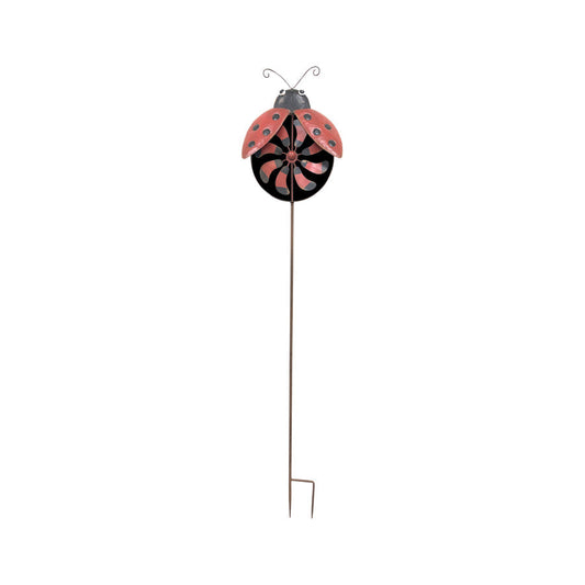 Ladybird Wind-Spinner on Stake 30x7.5x150cm