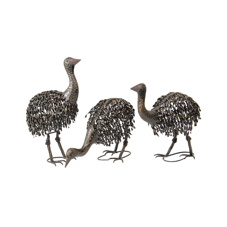 3 Piece Asstorted Emu Chicks