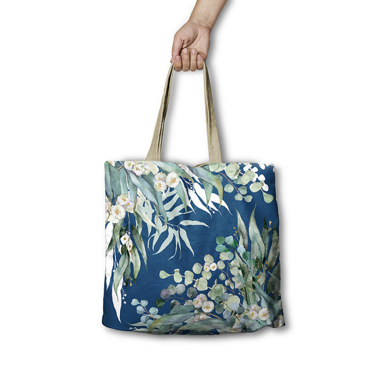 Reusable shopping bag. Native Eucalypt.