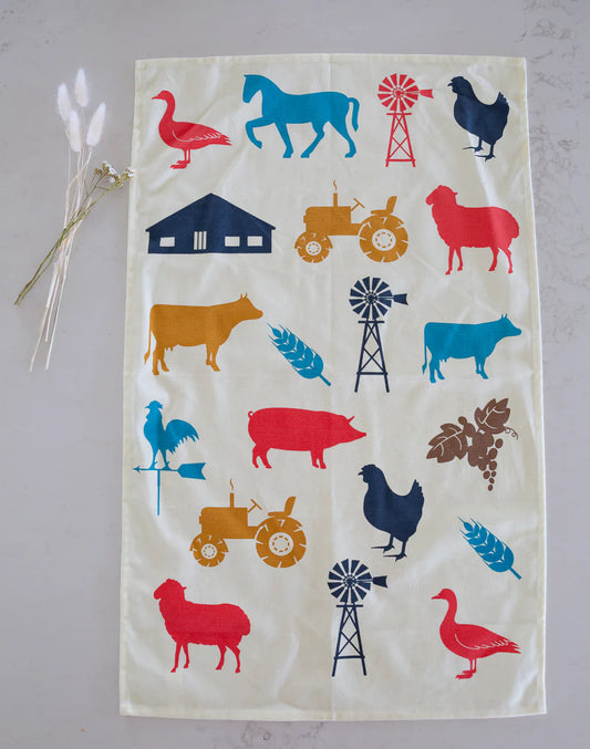 Farm - Tea Towel